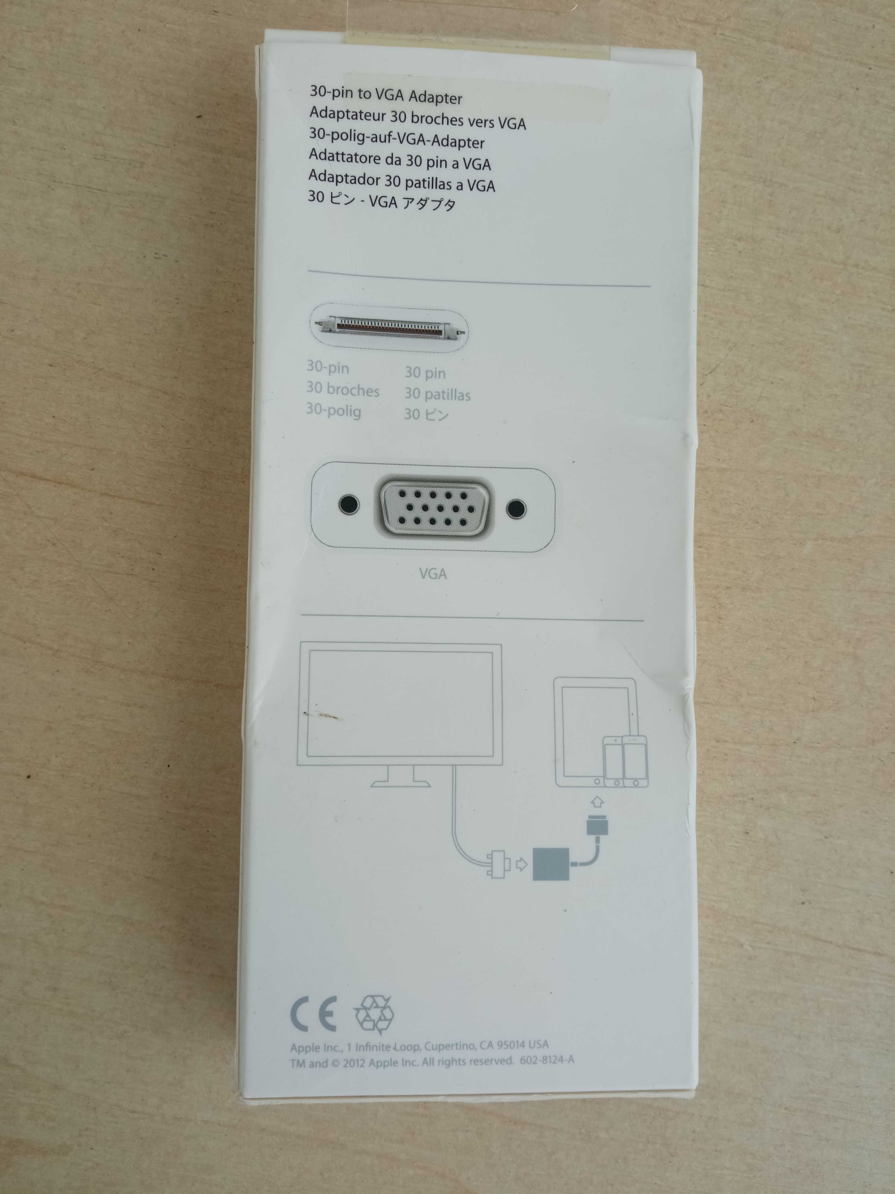 Для планшетів Apple VGA Adapter 30-pin