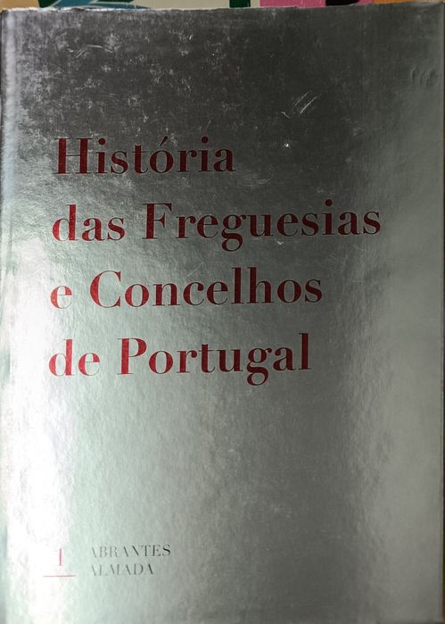 Coleção de livros - história das freguesias portuguesas