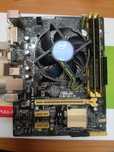 Ігровий комплект Asus H81M-K + Intel Xeon E3 1270v3 ( I7-4770 ) + 16GB