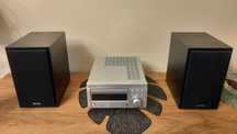 Wieża DENON RCD-M41 Srebrno - Czarna