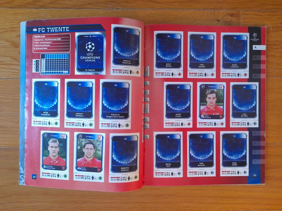 Caderneta UEFA Champions League 2010-11