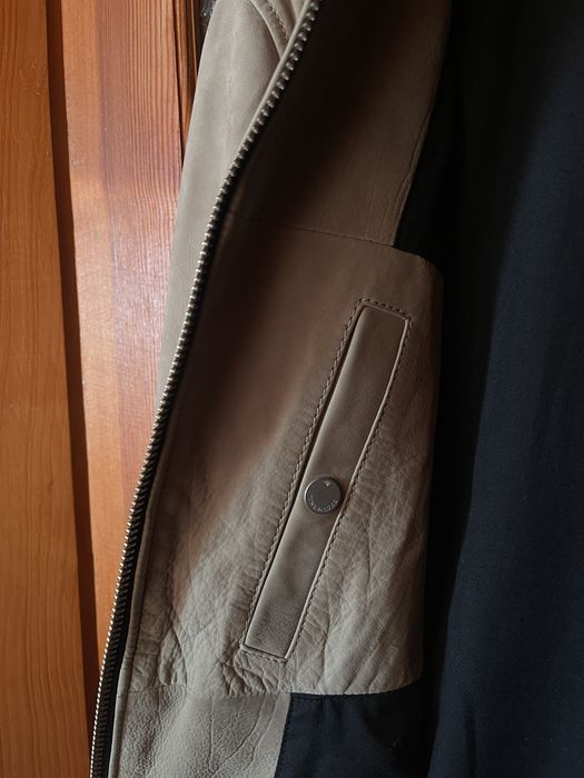 Нова шкіряна куртка JUNK DE LUXE suede жакет світло-сірий