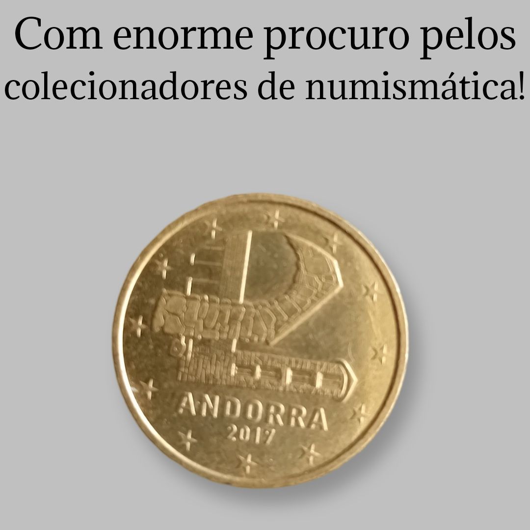Numismática - 50 centimos Andorra