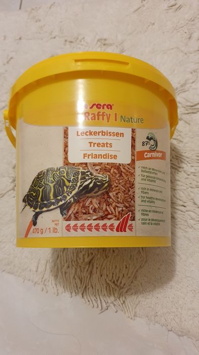 Pokarm dla żółwi i jaszczurek Sera Raffy I Gammarusmix 3800ml