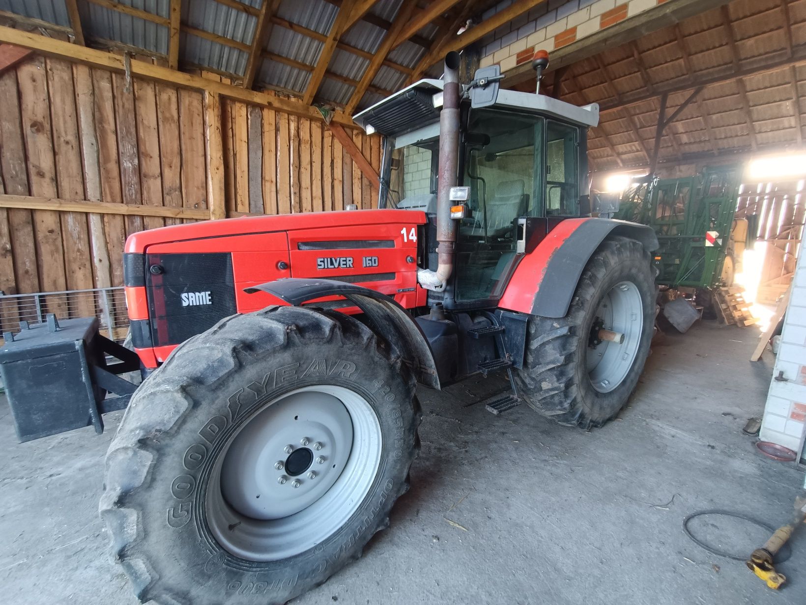 Ciągnik Silver Same 160 (deutsche fahre)