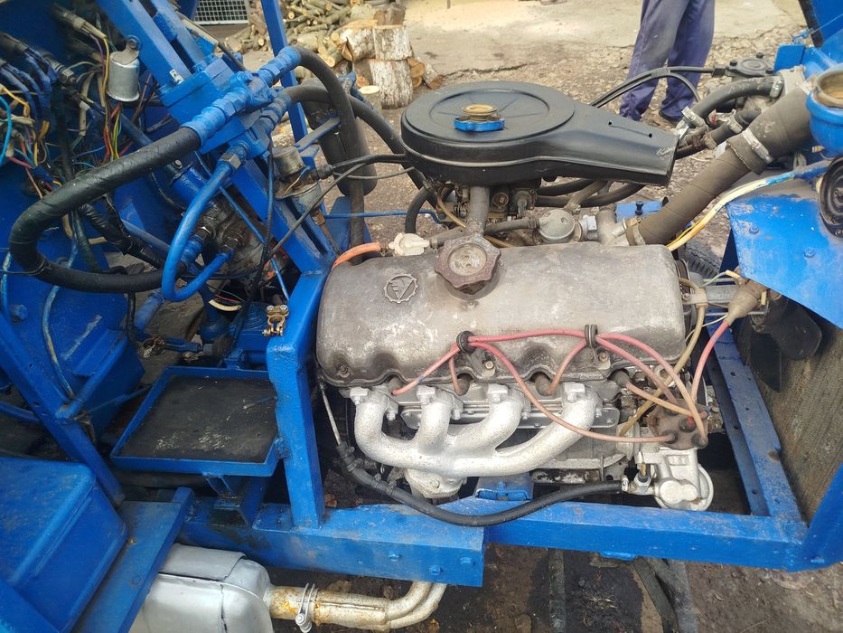 Саморобний міні  трактор , міні -тракторець