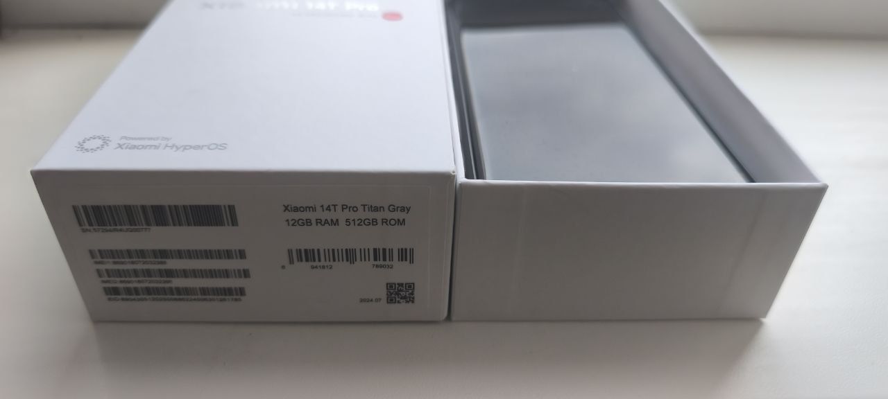 Xiaomi 14t pro 12/512 titan grey