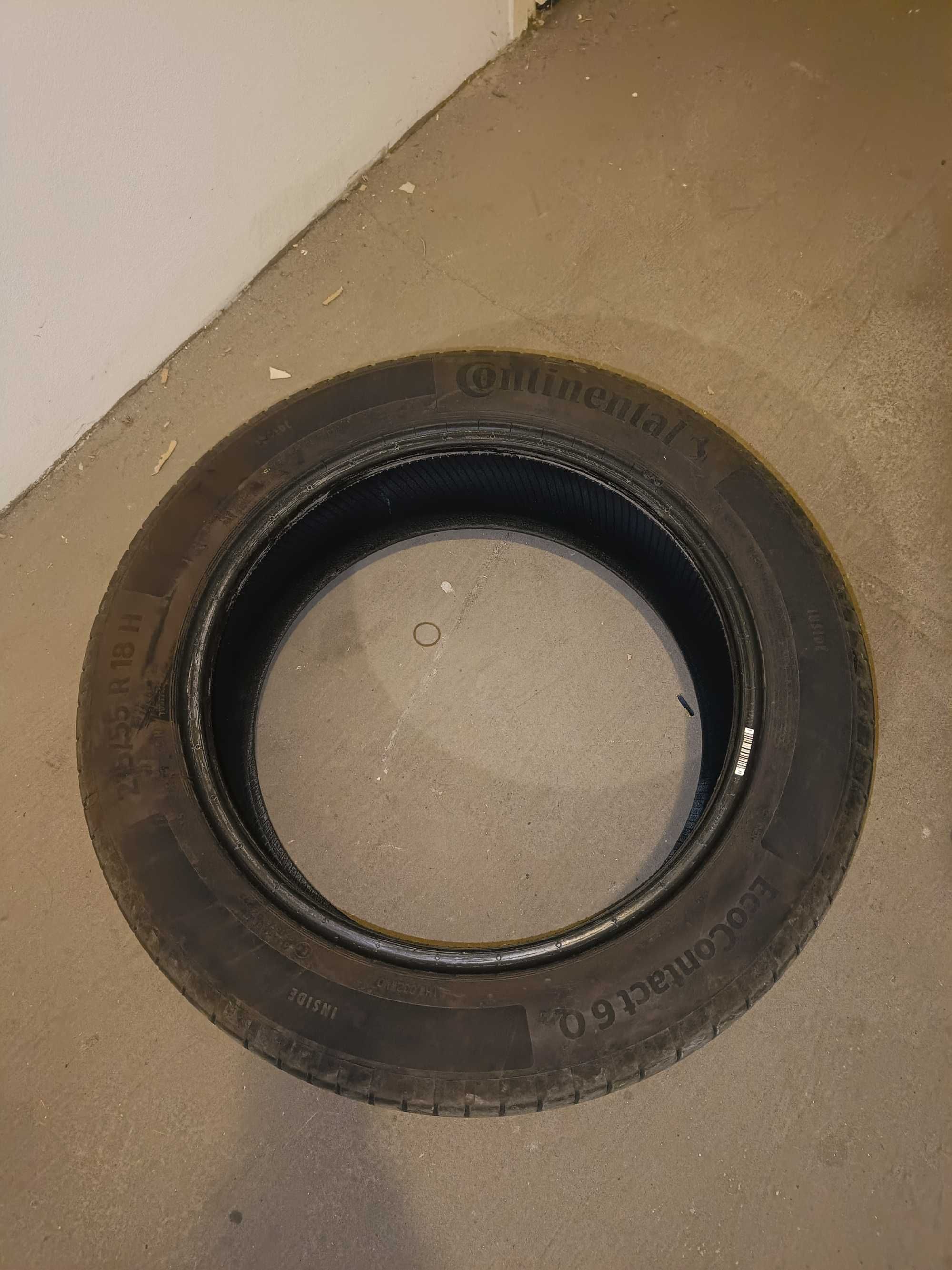 Komplet letnich opon Continental EcoContact 6 Q 215/55 R18 95 H (2024)