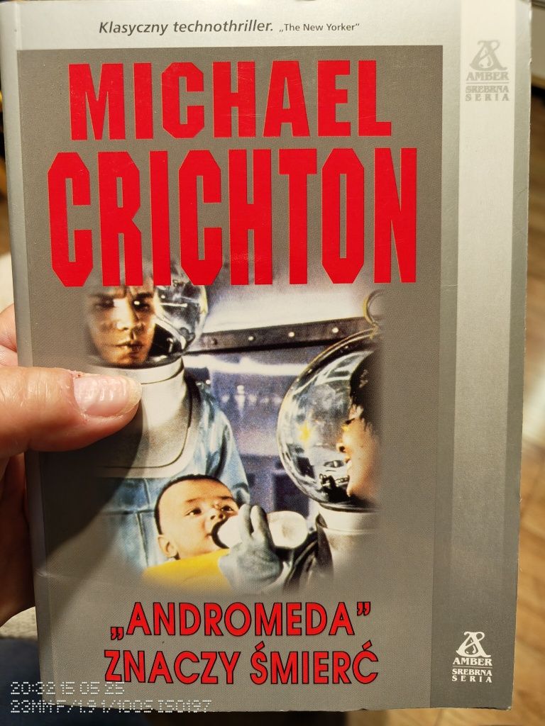 Andromeda znaczy śmierć -Michael Crichton