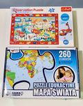 Puzzle edukacyjne Mapa świata Puzzle obserwacyjne