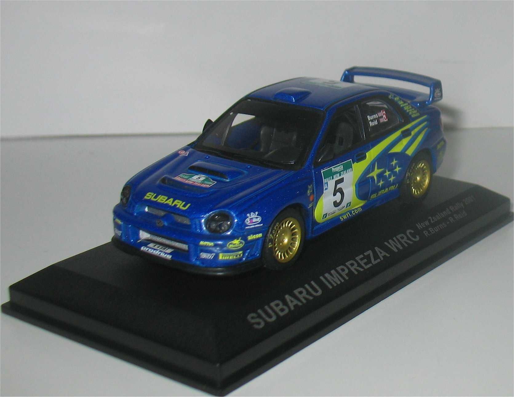 Subaru Impreza WRC - Vencedor Rally Nova Zelândia 2001 - Richard Burns