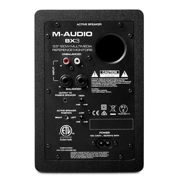 Студийные мониторы M-Audio BX3 (пара)