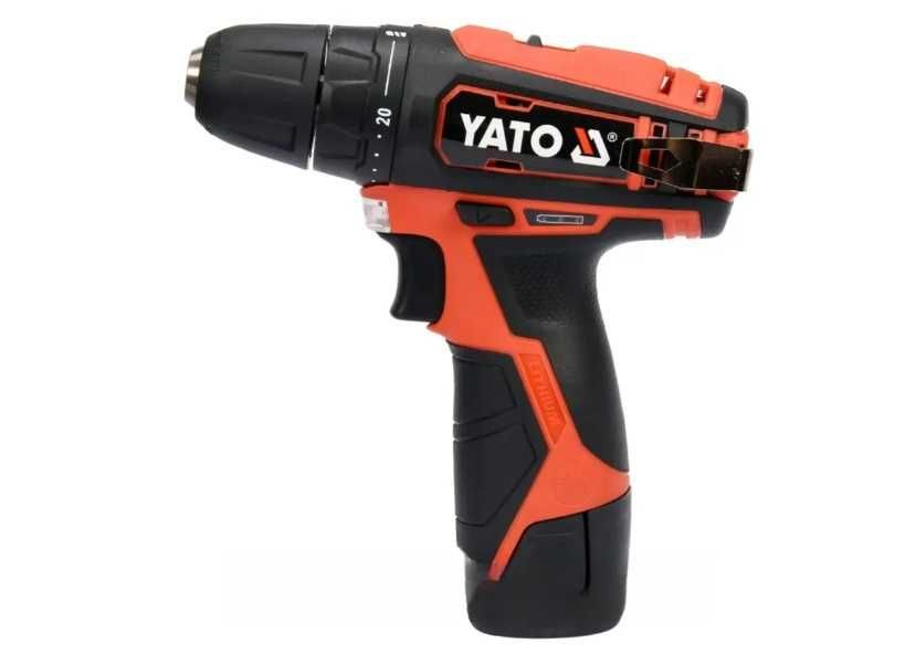 Шурупокрут акумуляторний YATO 12 В шуруповерт аккумуляторный