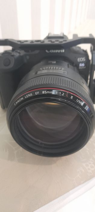 Lente canon 85mm 1.2 ll usm