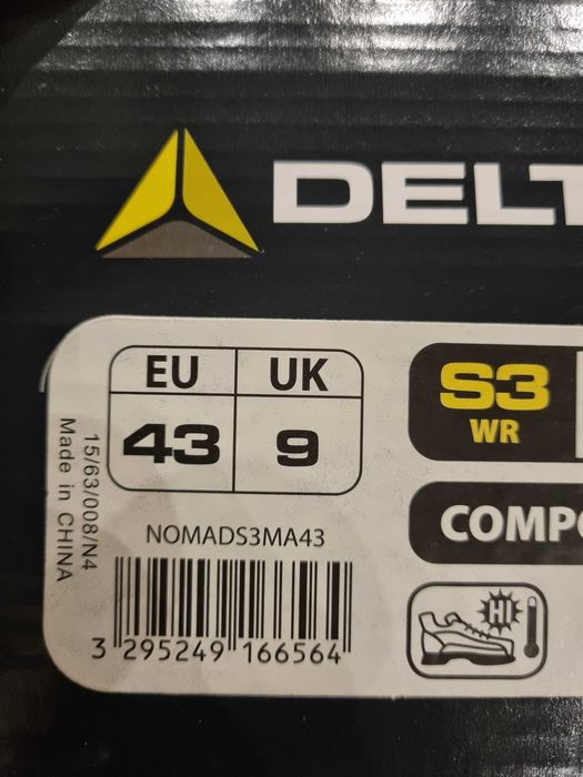 Buty robocze zimowe DELTAPLUS