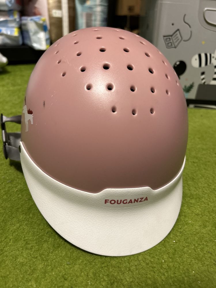 Kask jeździecki dls dzieci Fouganza