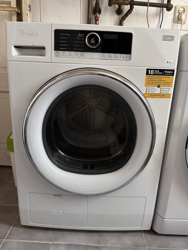 Pralka i suszarka WHIRLPOOL - nowa, używana tylko dwa razy, POLECAM!