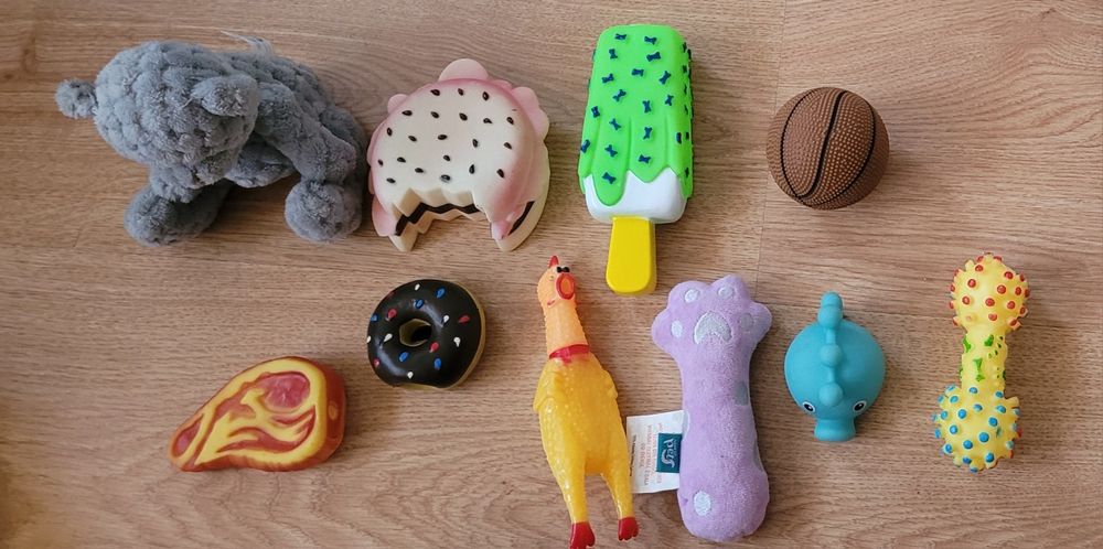 Sprzedam lub zamienię zabawki dla piesków!