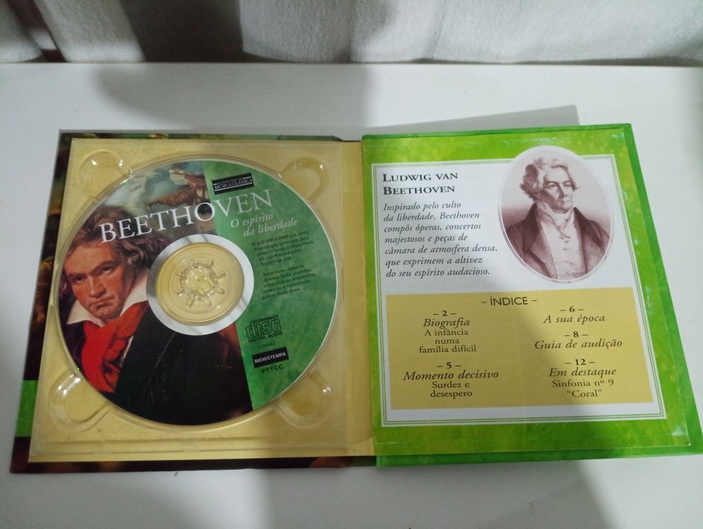 CD de música.  .