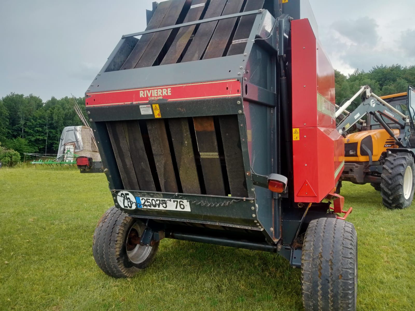 Prasa rolująca greenlad Vicon RV186 szeroki podbierak!