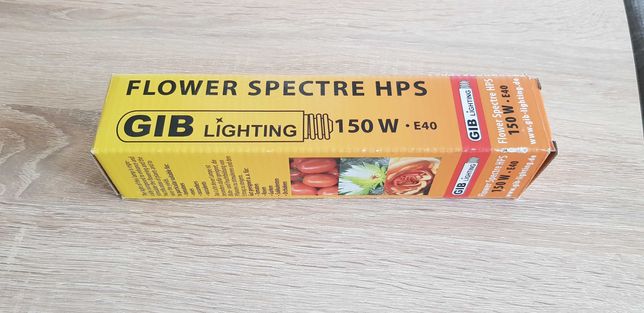Żarówka hps wls żarnik 150w gib lighting flower kwitnienie