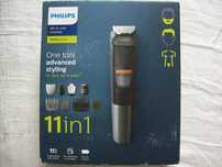 Nowa maszynka, trymer do włosów, twarzy, brody, ciała - Philips 11 w 1