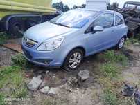 opel corsa d na części z21c xxwy drzwi maska zderzak błotnik