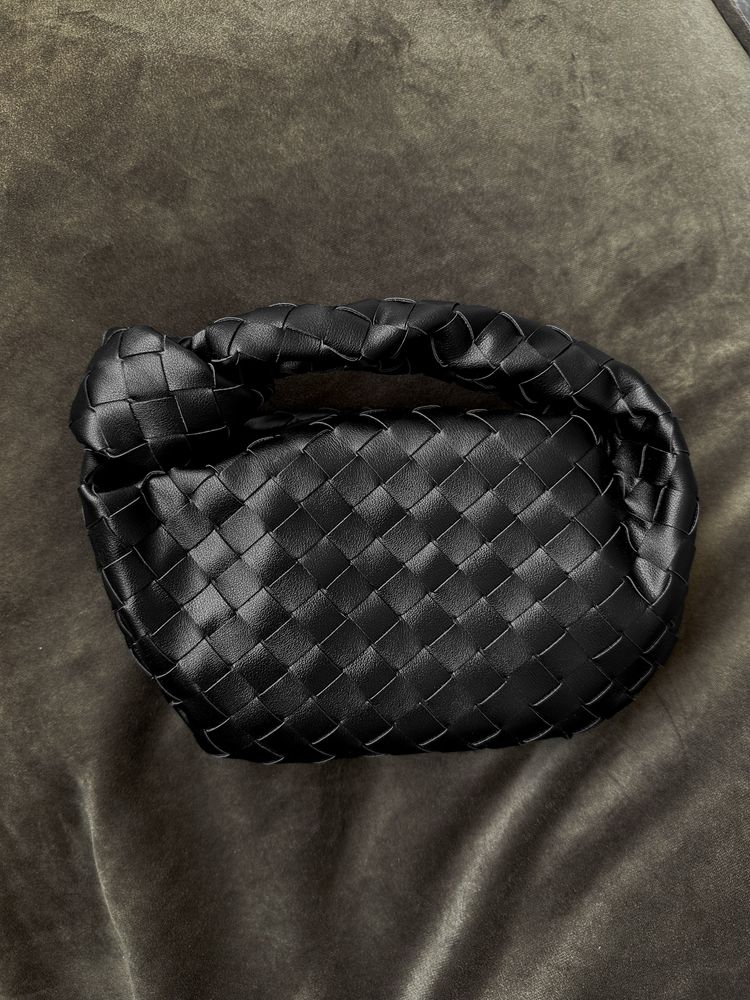 Сумка Bottega Veneta шкіра | чорна