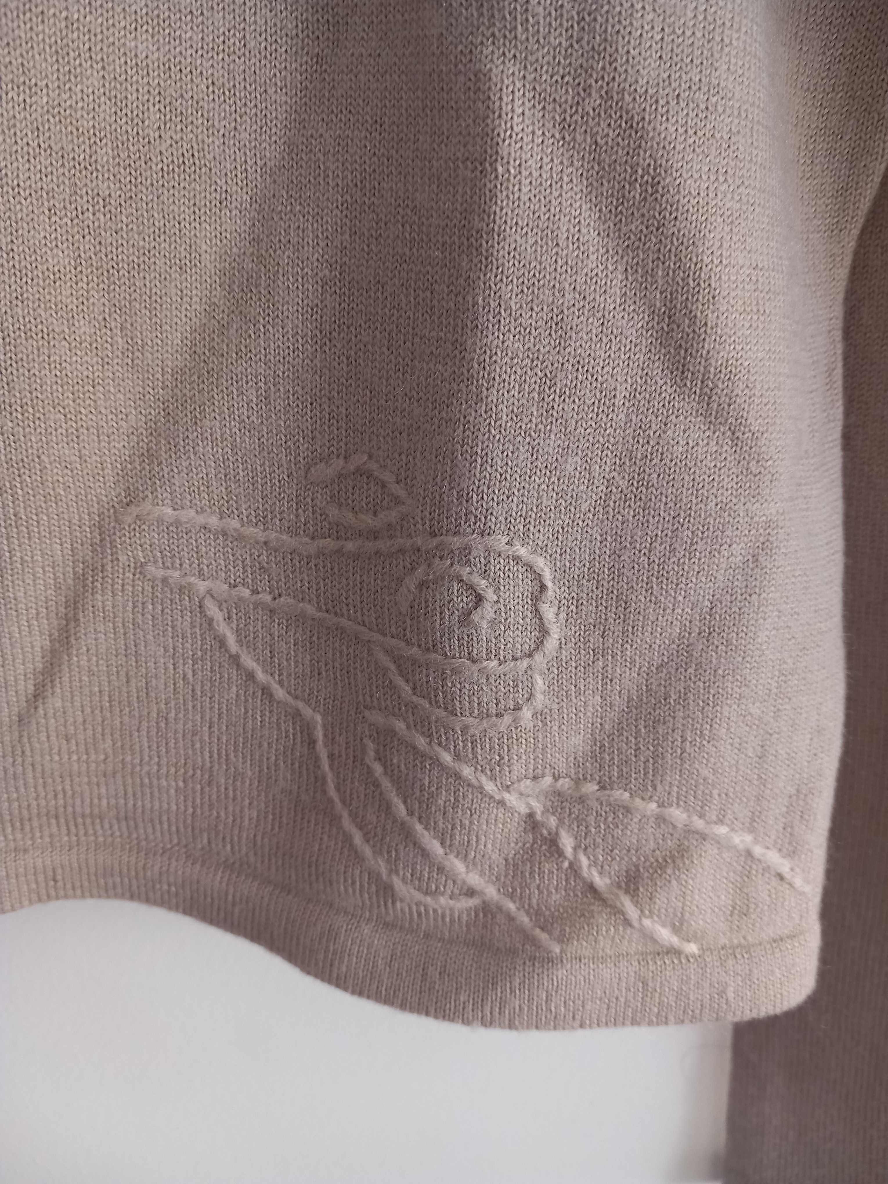 Camisola malha bege