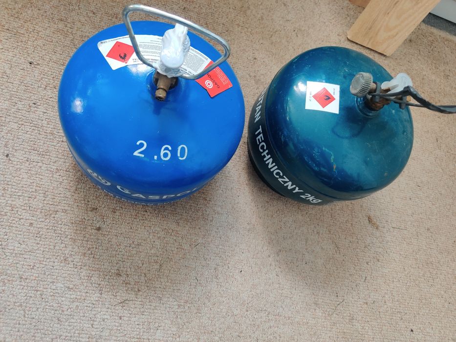 Butla gazowa turystyczna pełne