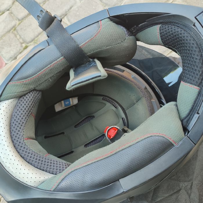 Мото шлем. Тонований.