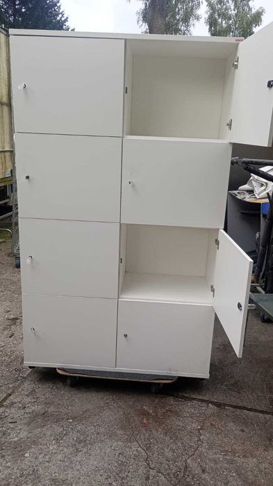 Locker 8 skrytek szafka na dokumenty lockery do biur domu szkoły