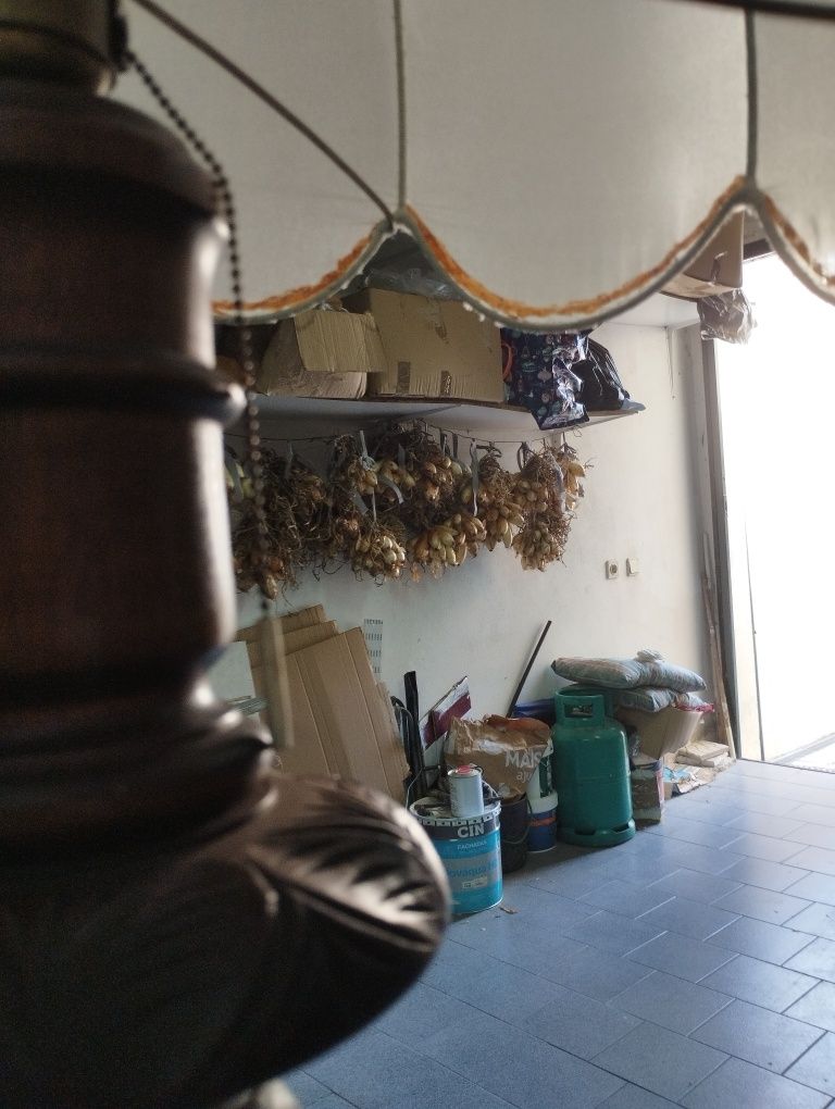 Candeeiro de pé vintage em óptimo estado