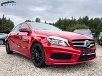 Mercedes-Benz Klasa A A180 109KM AMG Pakiet Udok. Niski PRZEBIEG Bogata WERSJA Raport Opłac.