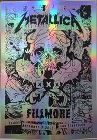 Metallica XXX Fillmore plakat