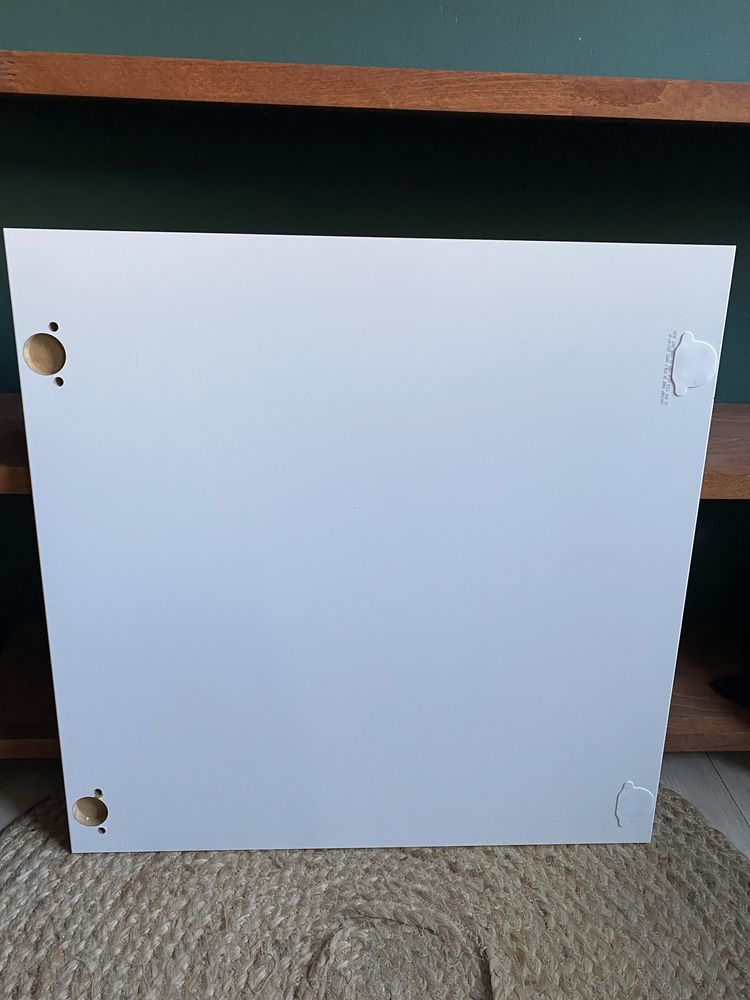 Front IKEA Voxtorp biały połysk 60x60cm zintegrowany uchwyt drzwi