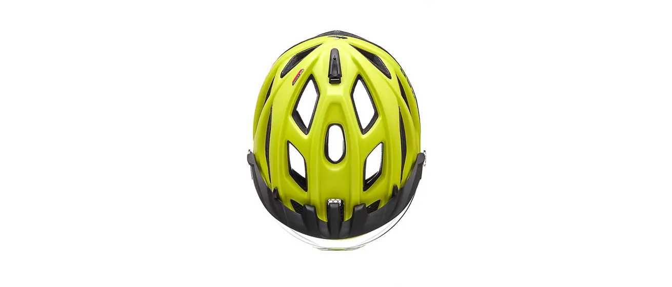 Ked Covis Lite LED M 52 58 kask MTB rowerowy przesłona żółty