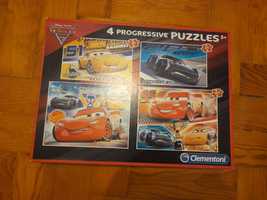 Puzzle Progressivo Cars 3 - 20+60+100+180 Peças - Clementoni