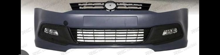 Parachoques frontal vw polo look R