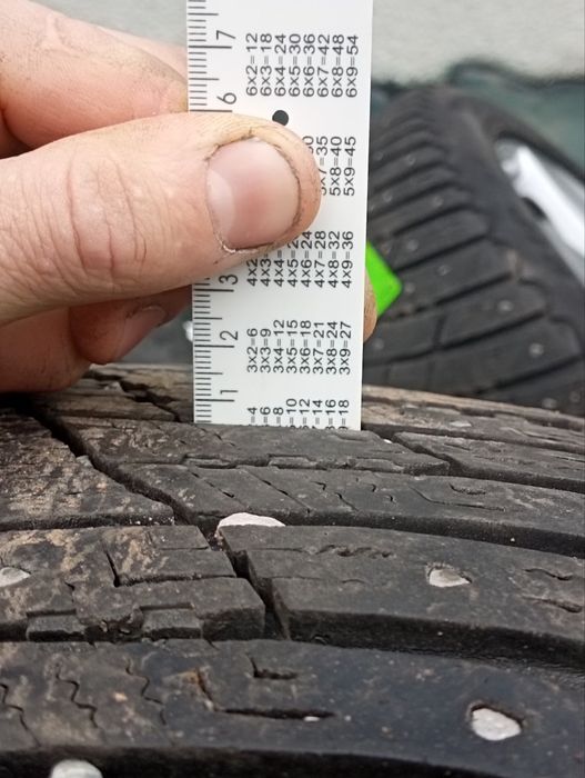 Титани з резиною на passat