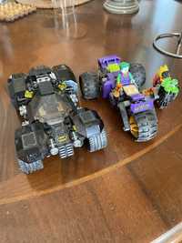 Набір Lego бетмобіль та джокер мотоцикл