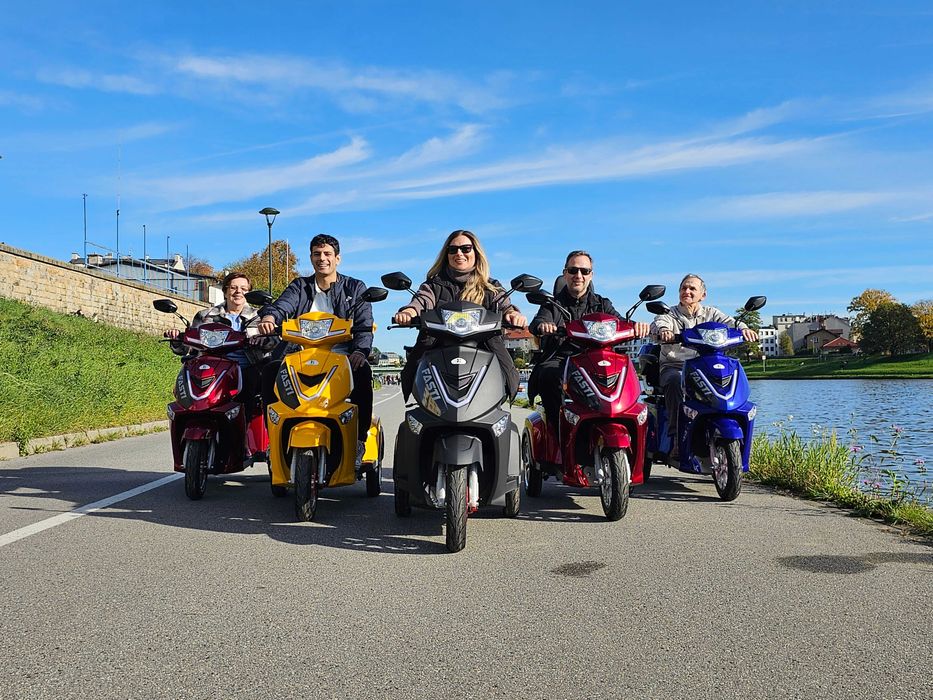 ELECTRORIDE FASTI 3 Max Trójkołowiec z pasem bezpieczeństwa