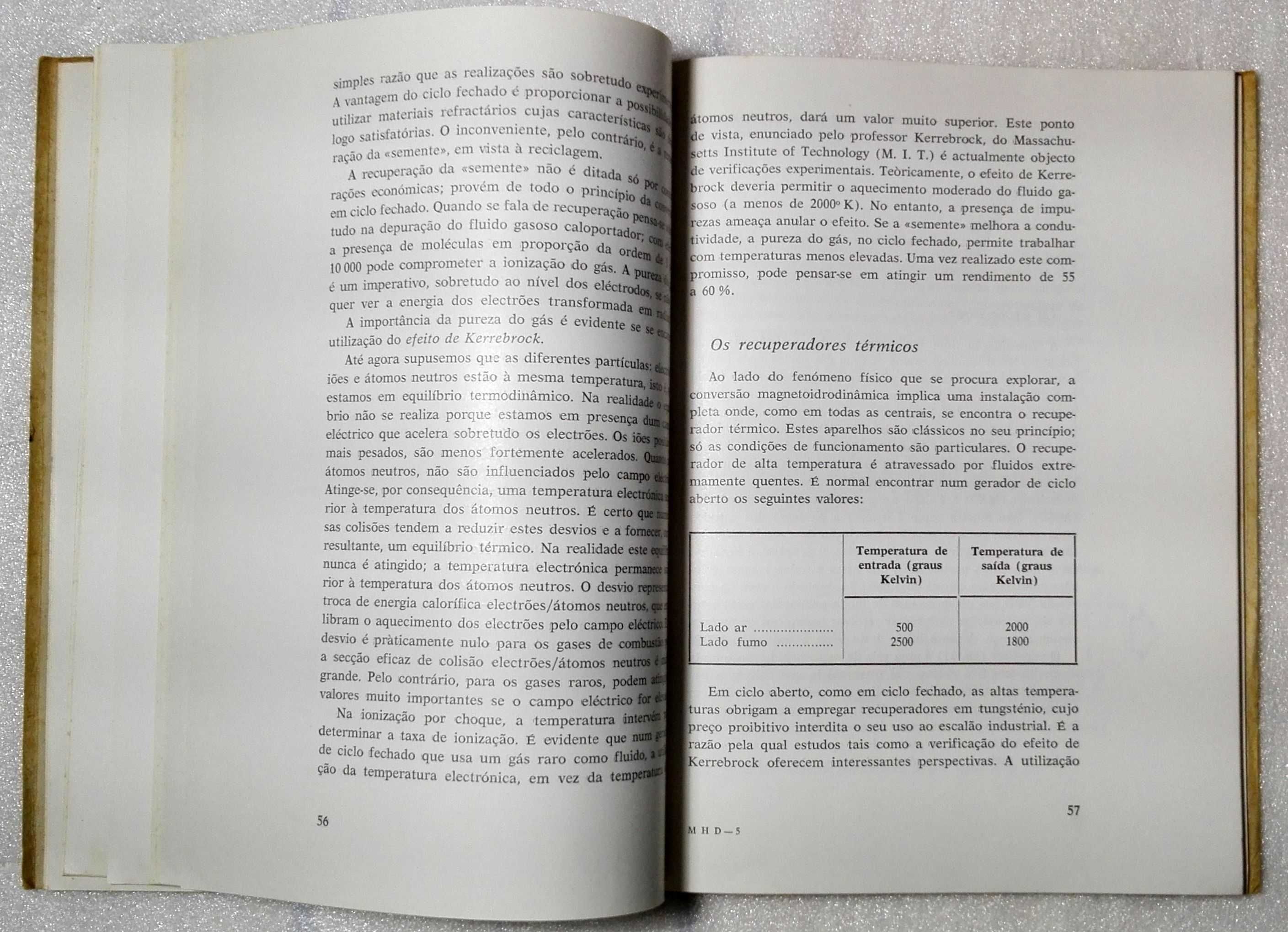 Livro MHD - Energia Eléctrica de Amanhã