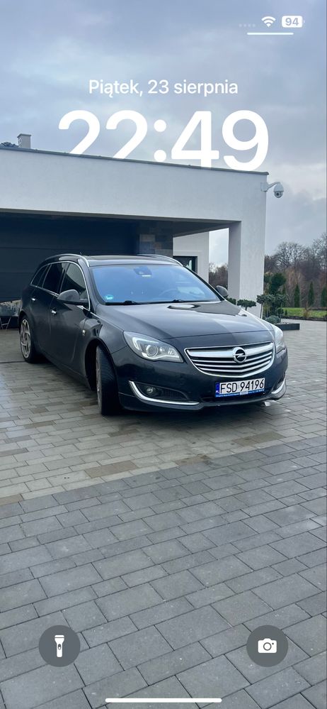 Samochod osobowy opel insignia opc biturbo 190 PS