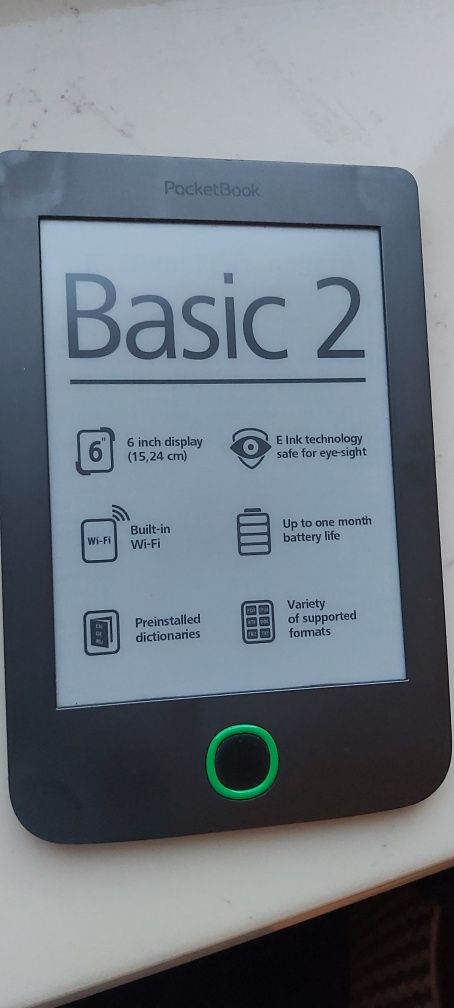Czytnik PocketBook Basic2 Dark nowy