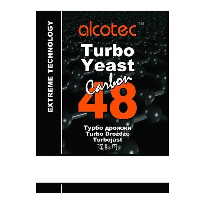 Турбо-дрожжи Alcotec 48 Carbon Turbo, 175 г