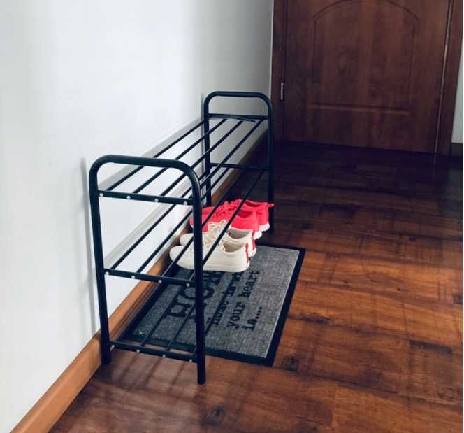 Szafka Na Buty Półka Regał Stojak - SOLIDNA WYTRZYMAŁA 100% METALOWA