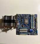 Gigabyte GA-P55M-UD2 + procesor + chłodzenie