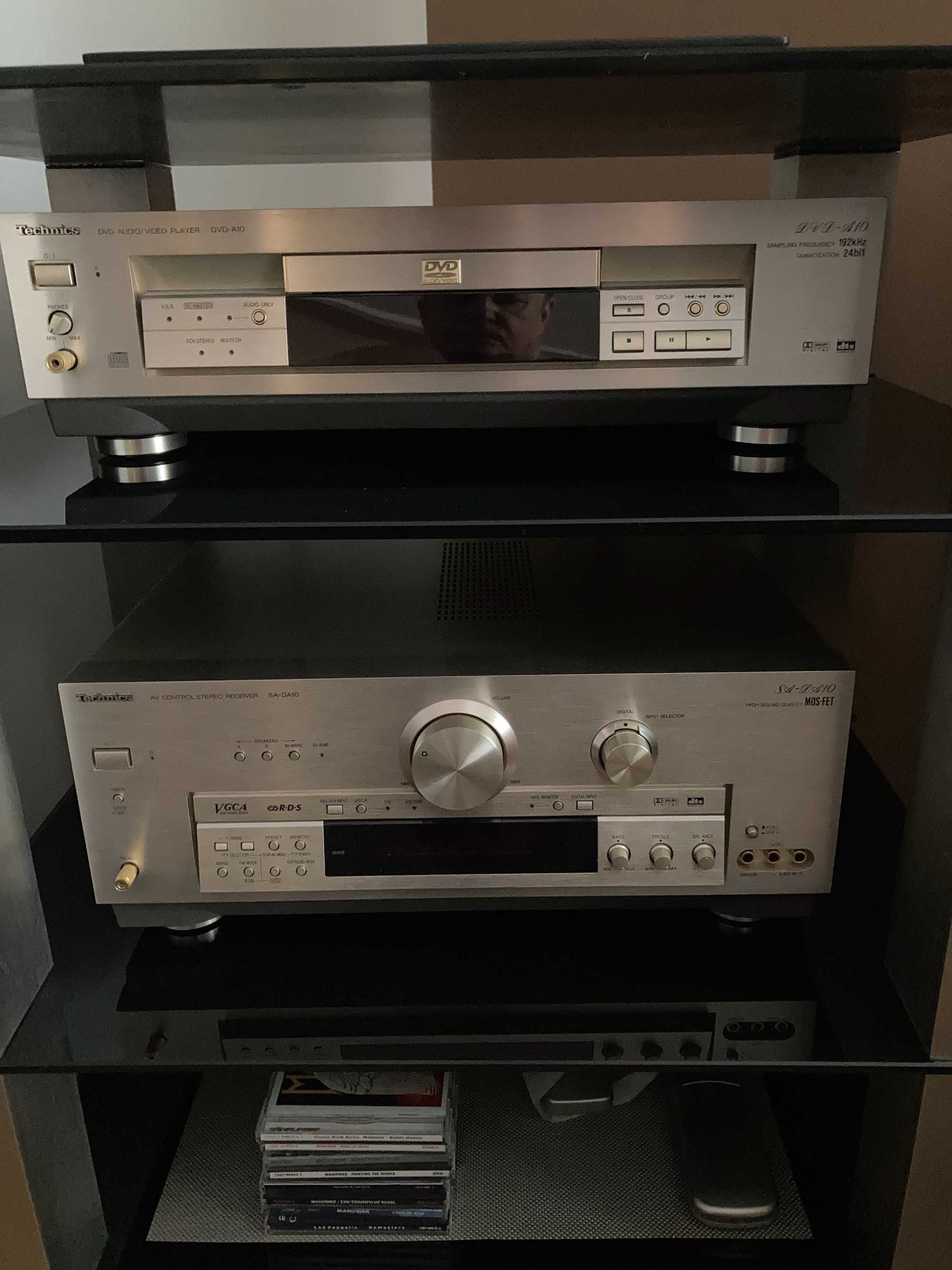 Technics DVD-A10 + SA-DA10  + Kol. Canton + Subwoofer Can. + szafka .