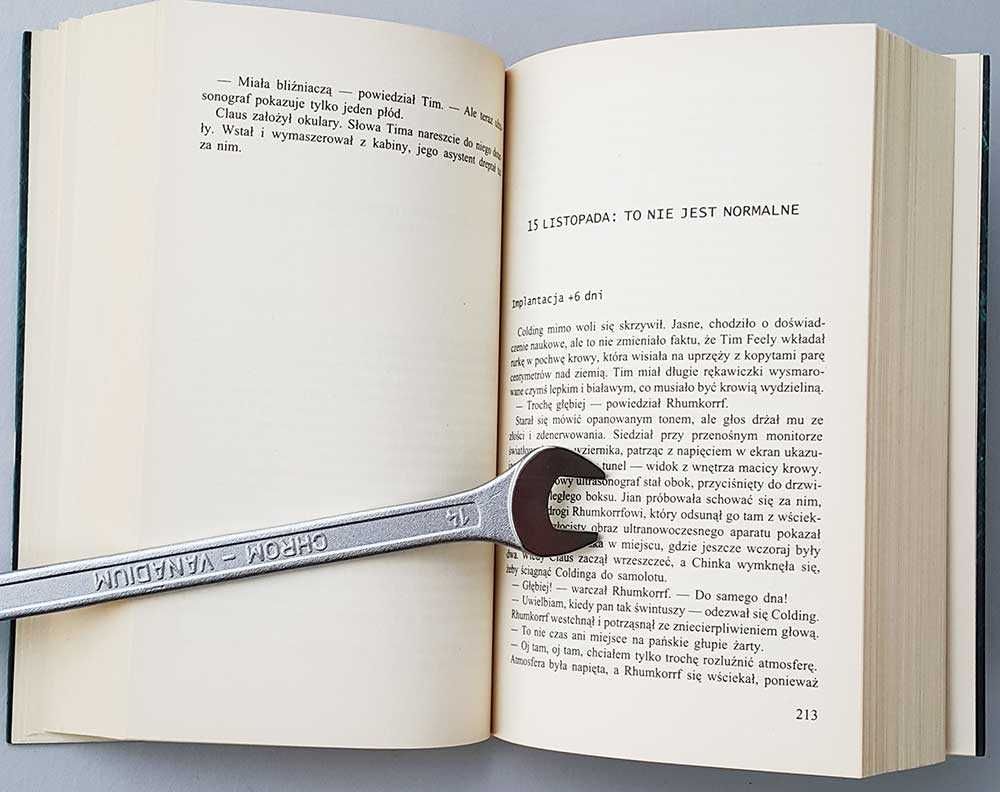 Transplantacja Scott Sigler Kryminał Sensacja Thriller